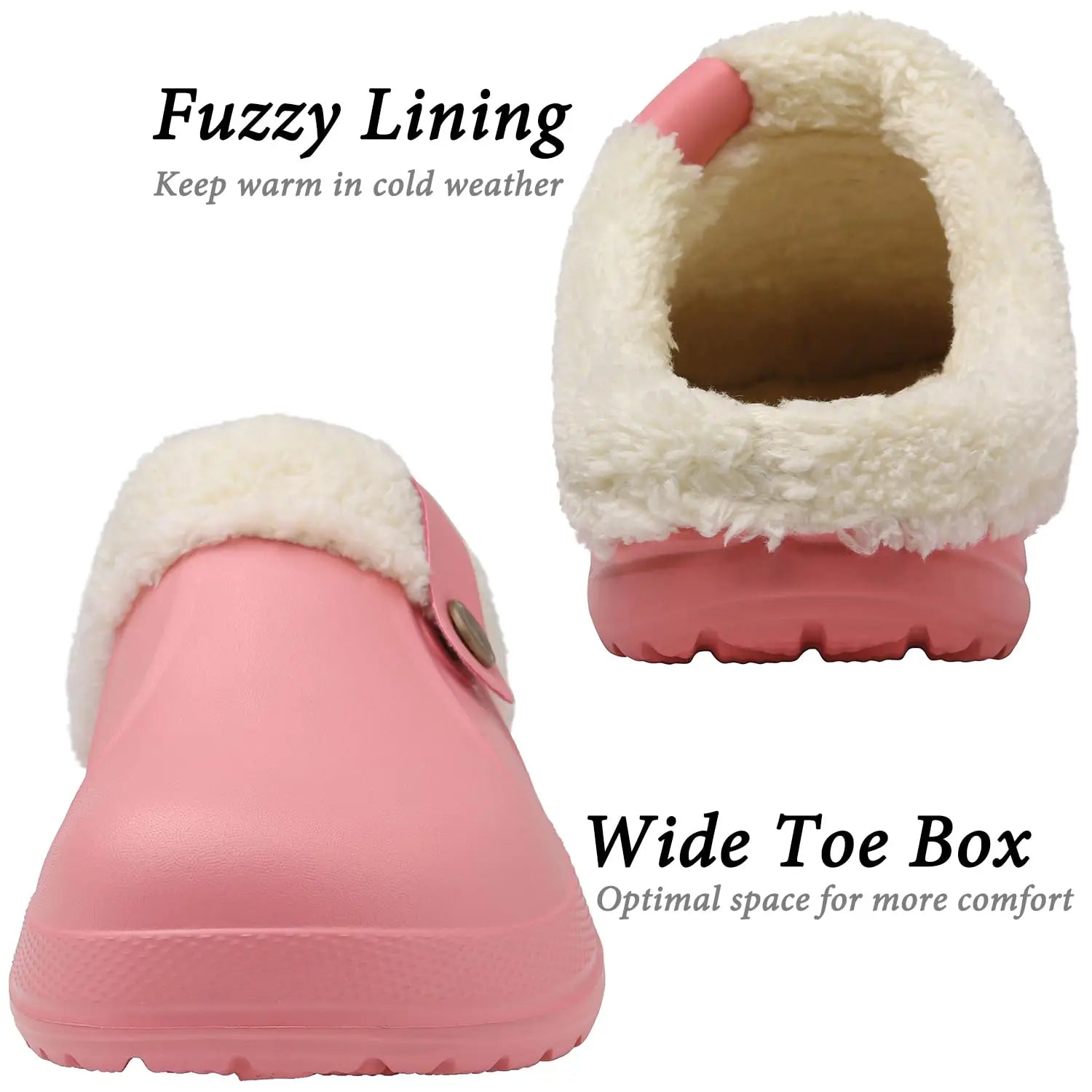 Waterproof Fur Slippers ✅