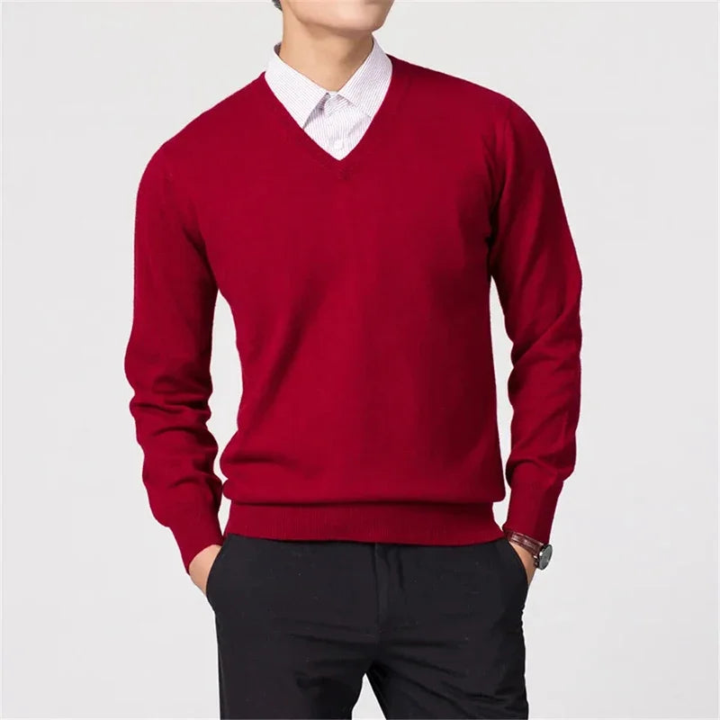 Cashmere Knit Pullover