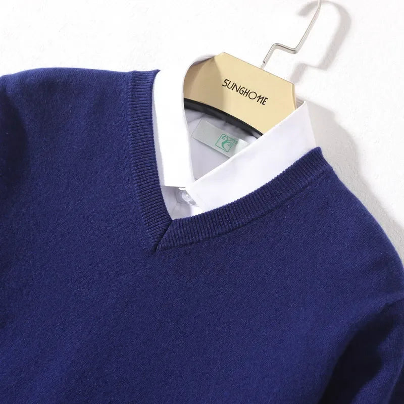 Cashmere Knit Pullover