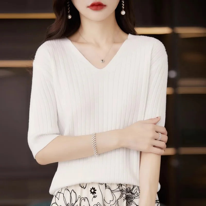 Women’s V-Neck Sweater