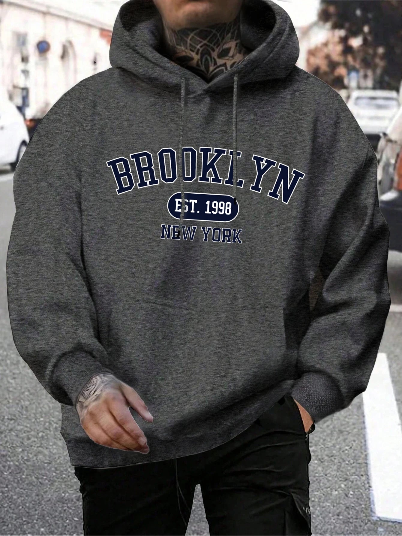 Brooklyn Print Hoodie