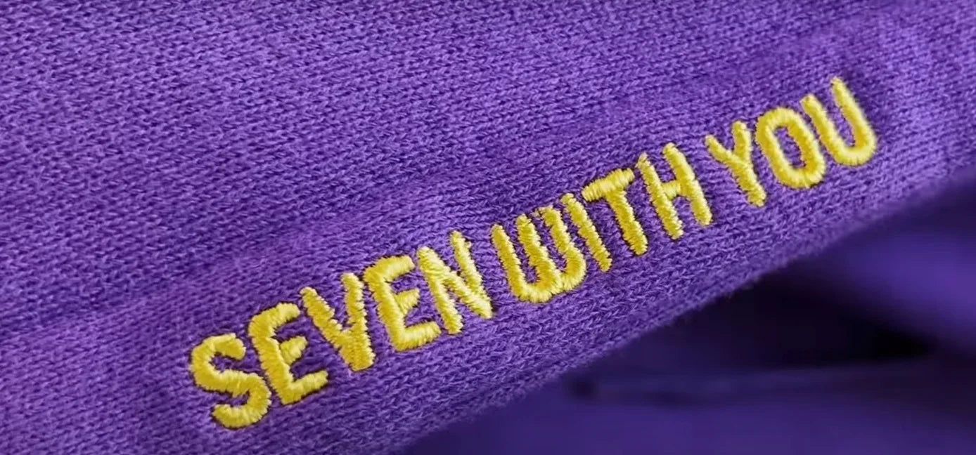 Original  Hoodie Printed Seven With You