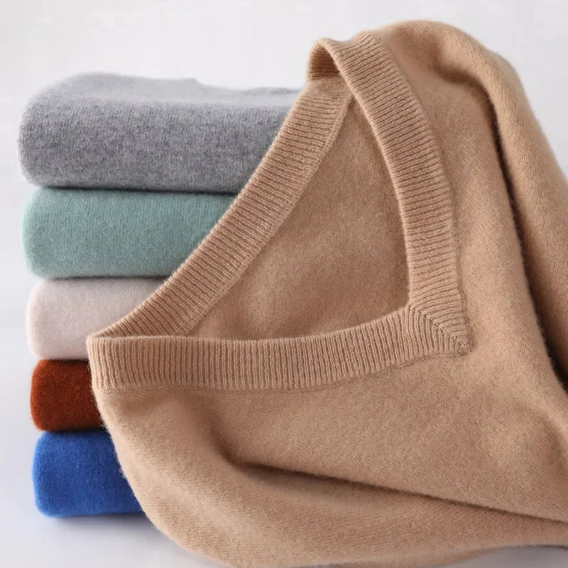 Cashmere Knit Pullover