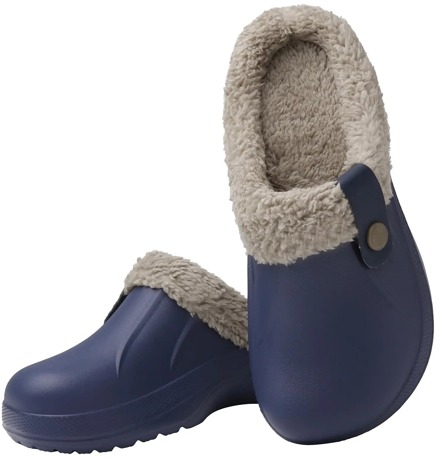 Waterproof Fur Slippers ✅