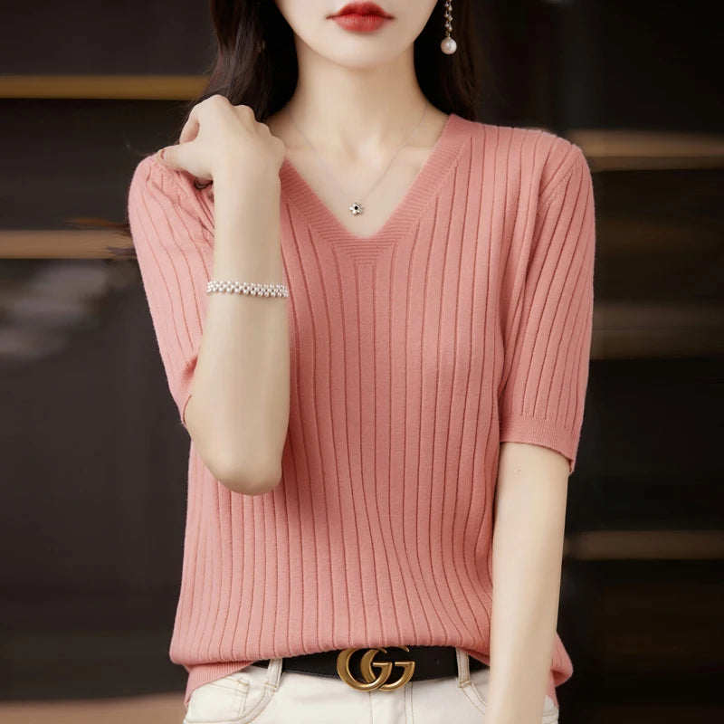 Women’s V-Neck Sweater
