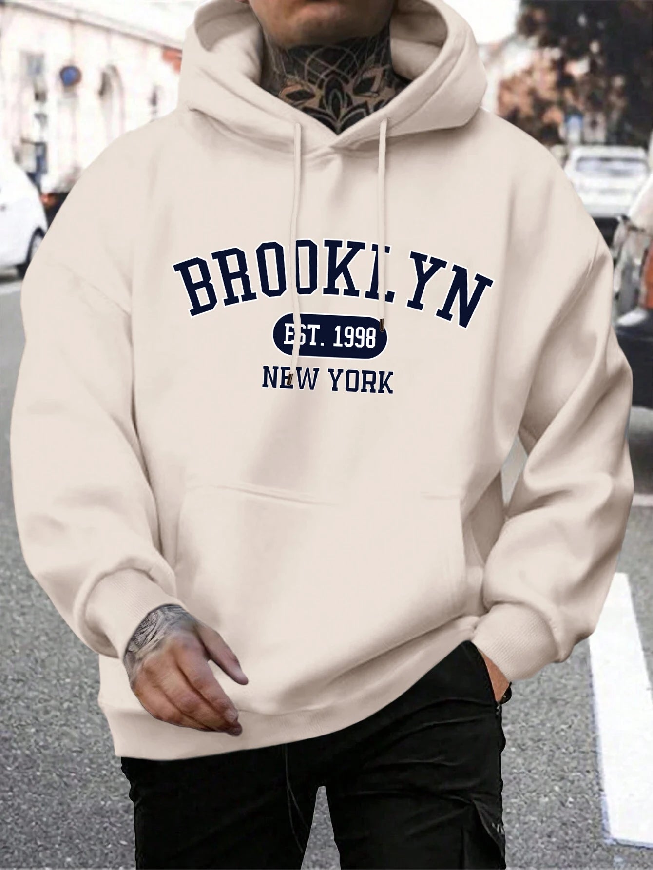 Brooklyn Print Hoodie