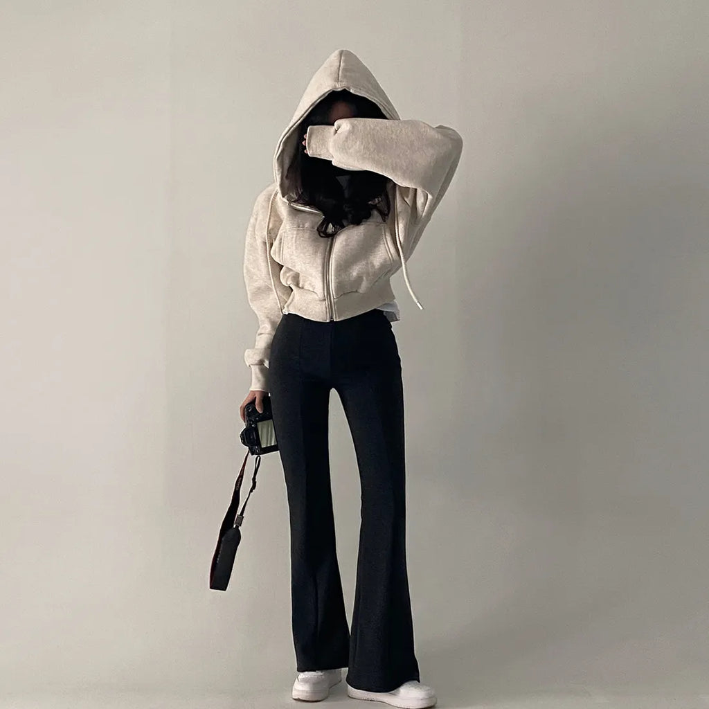 Casual Hood Sweatshirt Women