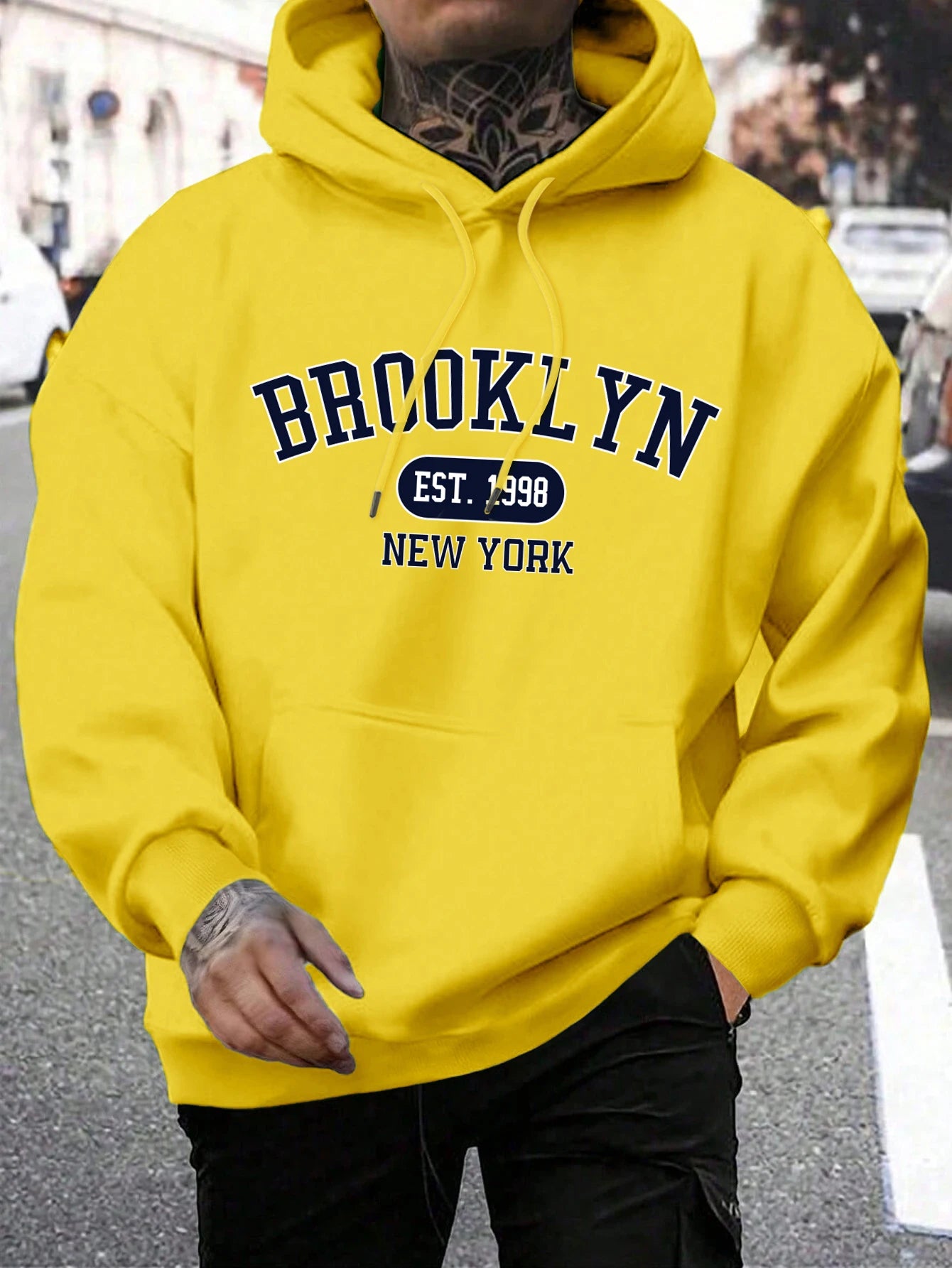 Brooklyn Print Hoodie