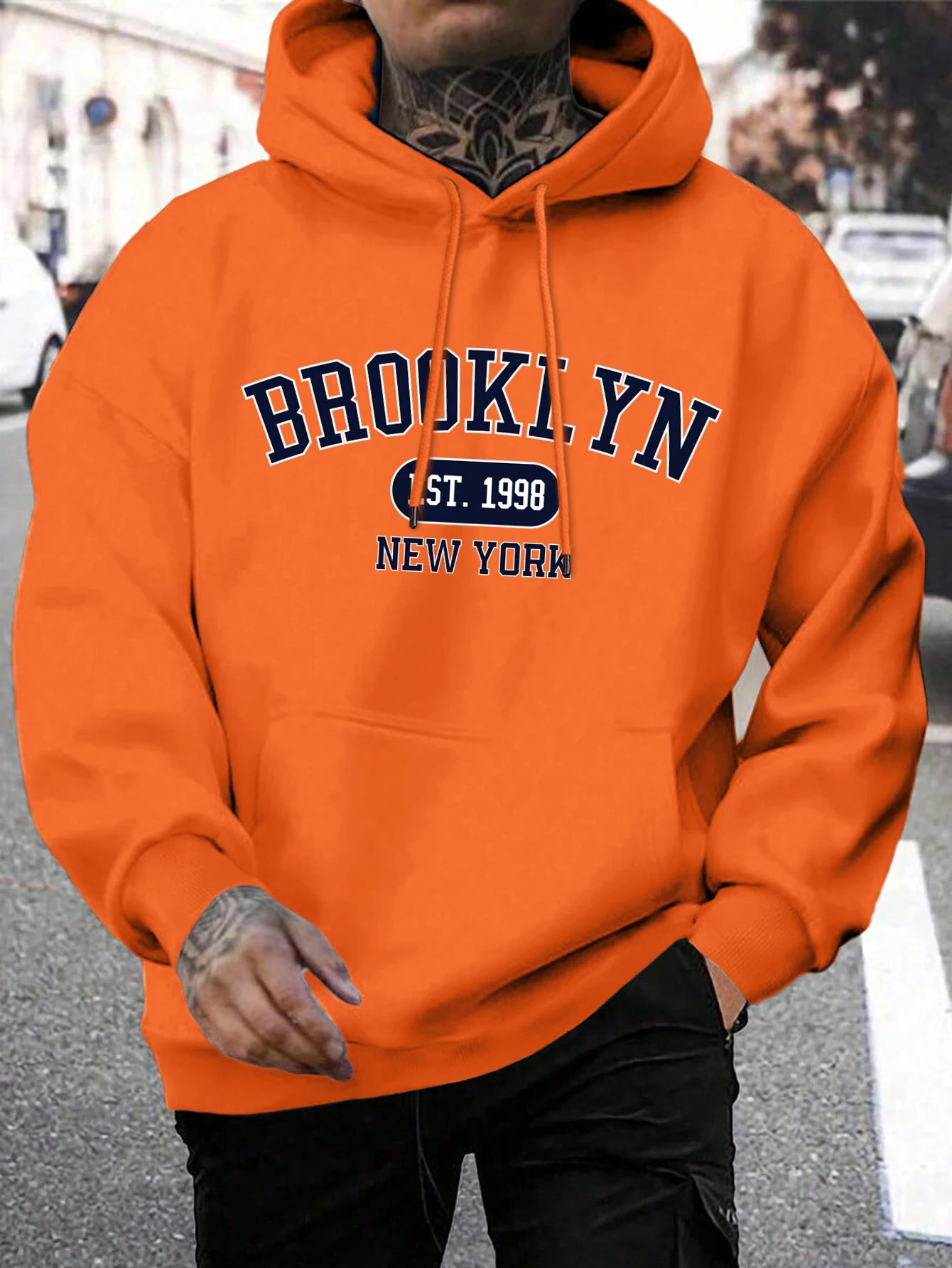 Brooklyn Print Hoodie