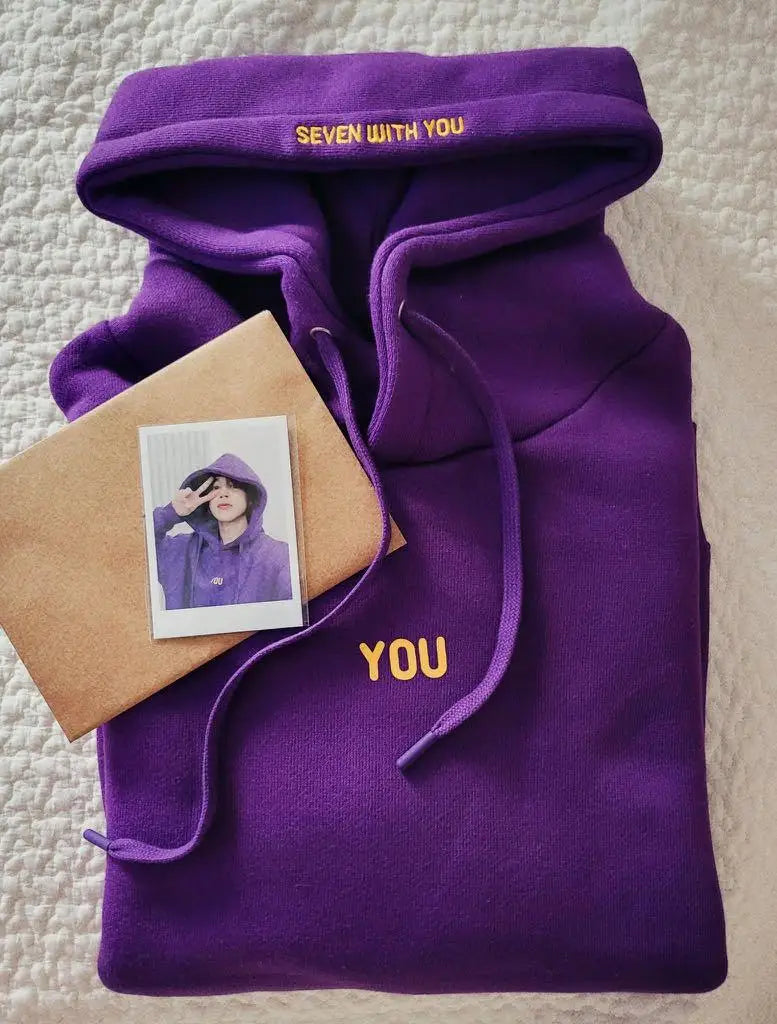 Original  Hoodie Printed Seven With You