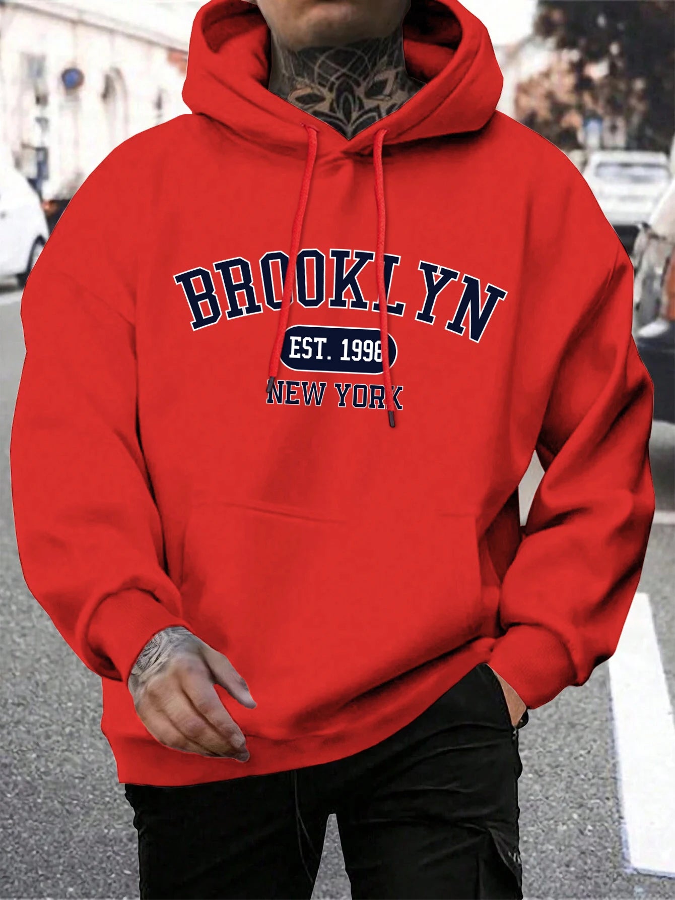 Brooklyn Print Hoodie