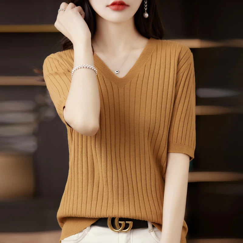 Women’s V-Neck Sweater
