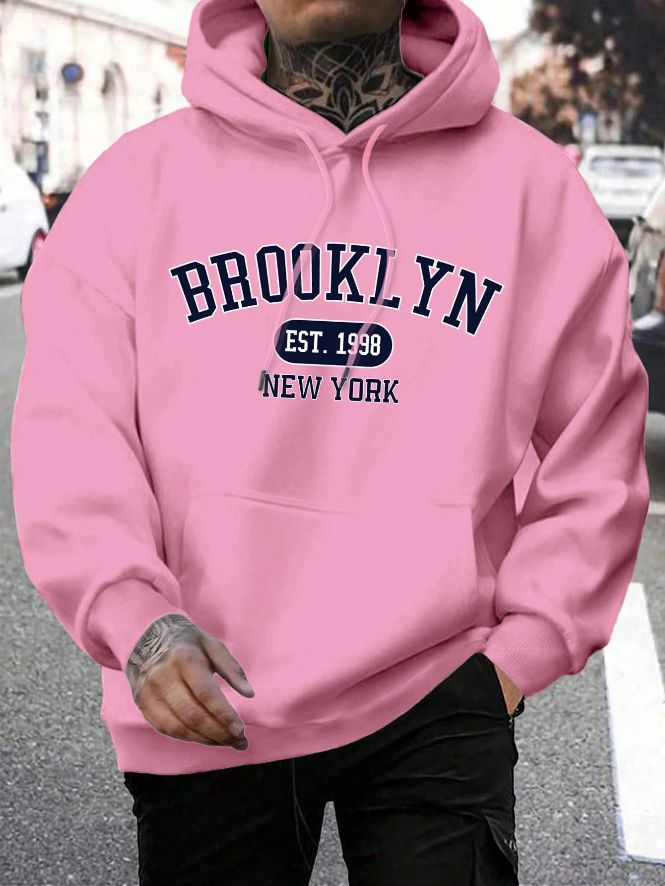 Brooklyn Print Hoodie
