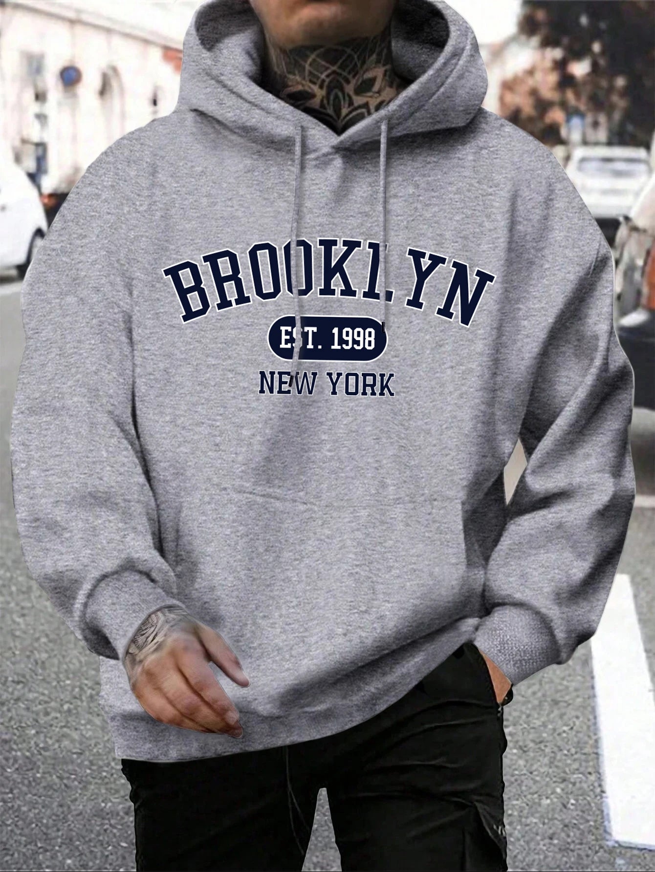 Brooklyn Print Hoodie