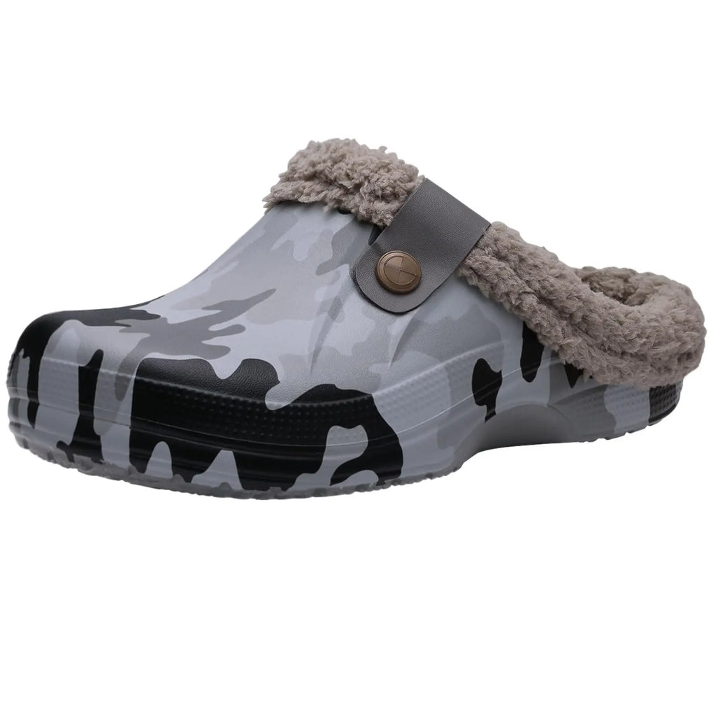 Waterproof Fur Slippers ✅