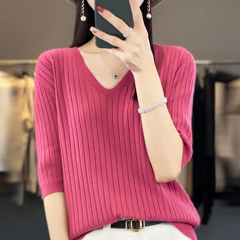 Women’s V-Neck Sweater