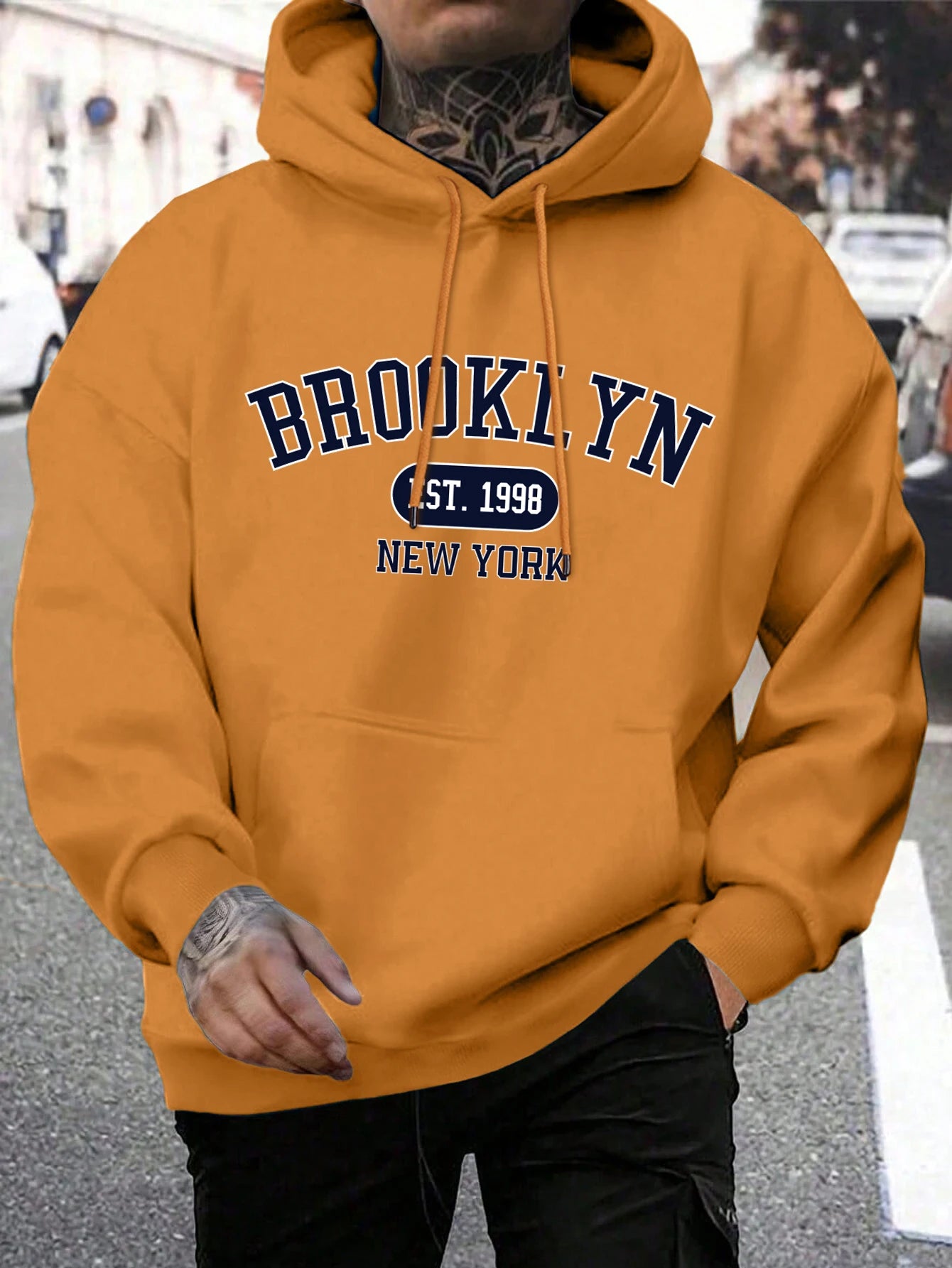 Brooklyn Print Hoodie