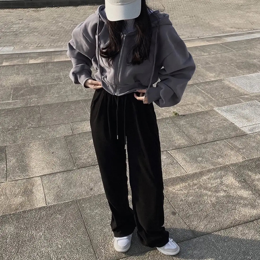 Casual Hood Sweatshirt Women