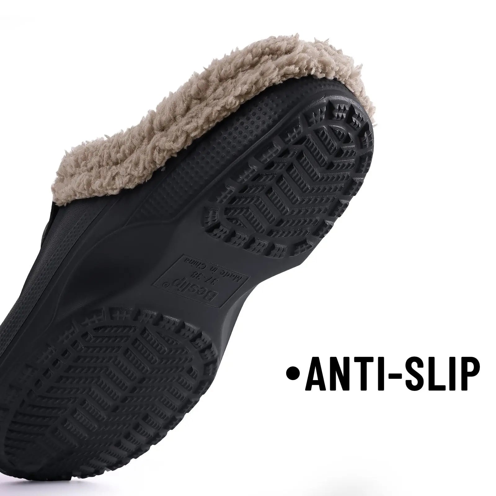 Waterproof Fur Slippers ✅