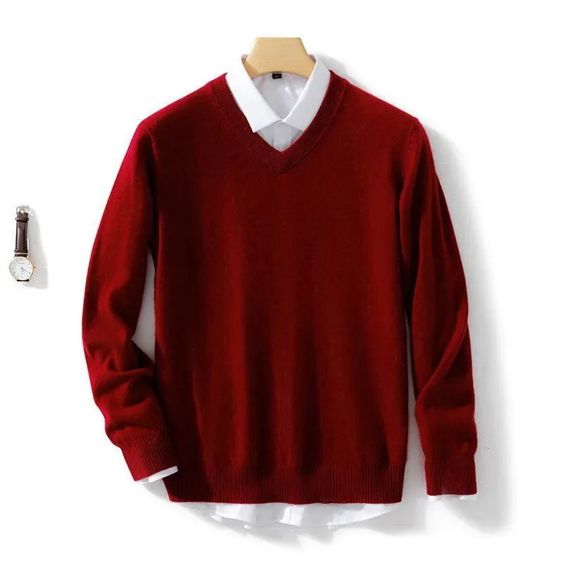 Cashmere Knit Pullover
