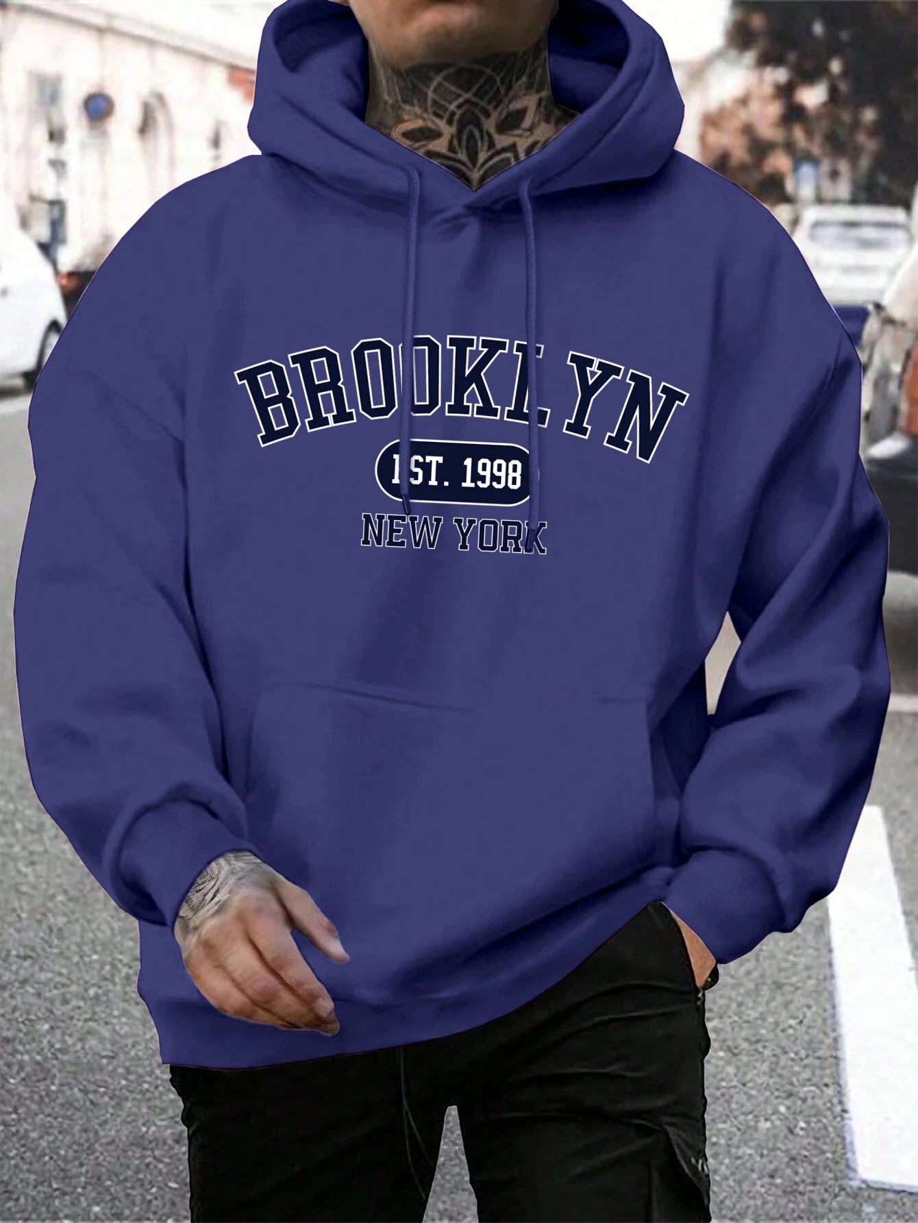 Brooklyn Print Hoodie