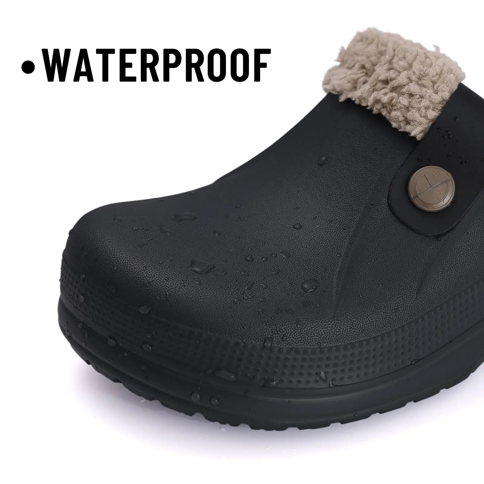 Waterproof Fur Slippers ✅