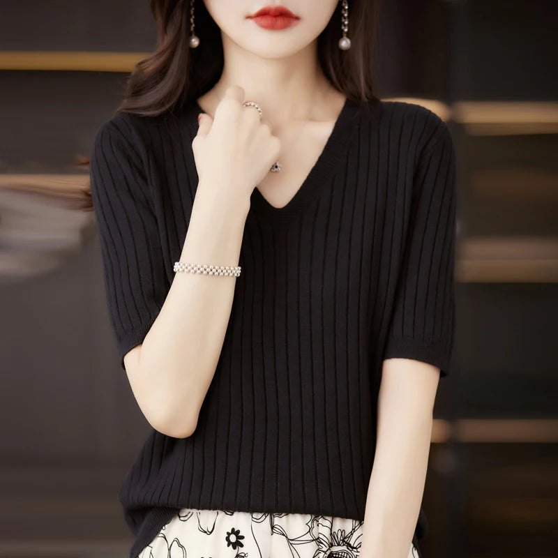 Women’s V-Neck Sweater