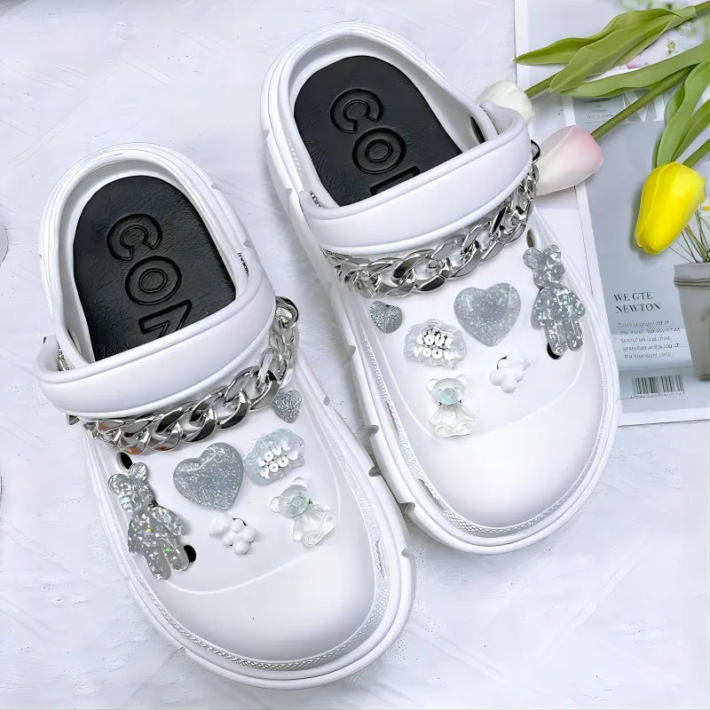 Charm Clog Sandals ✅