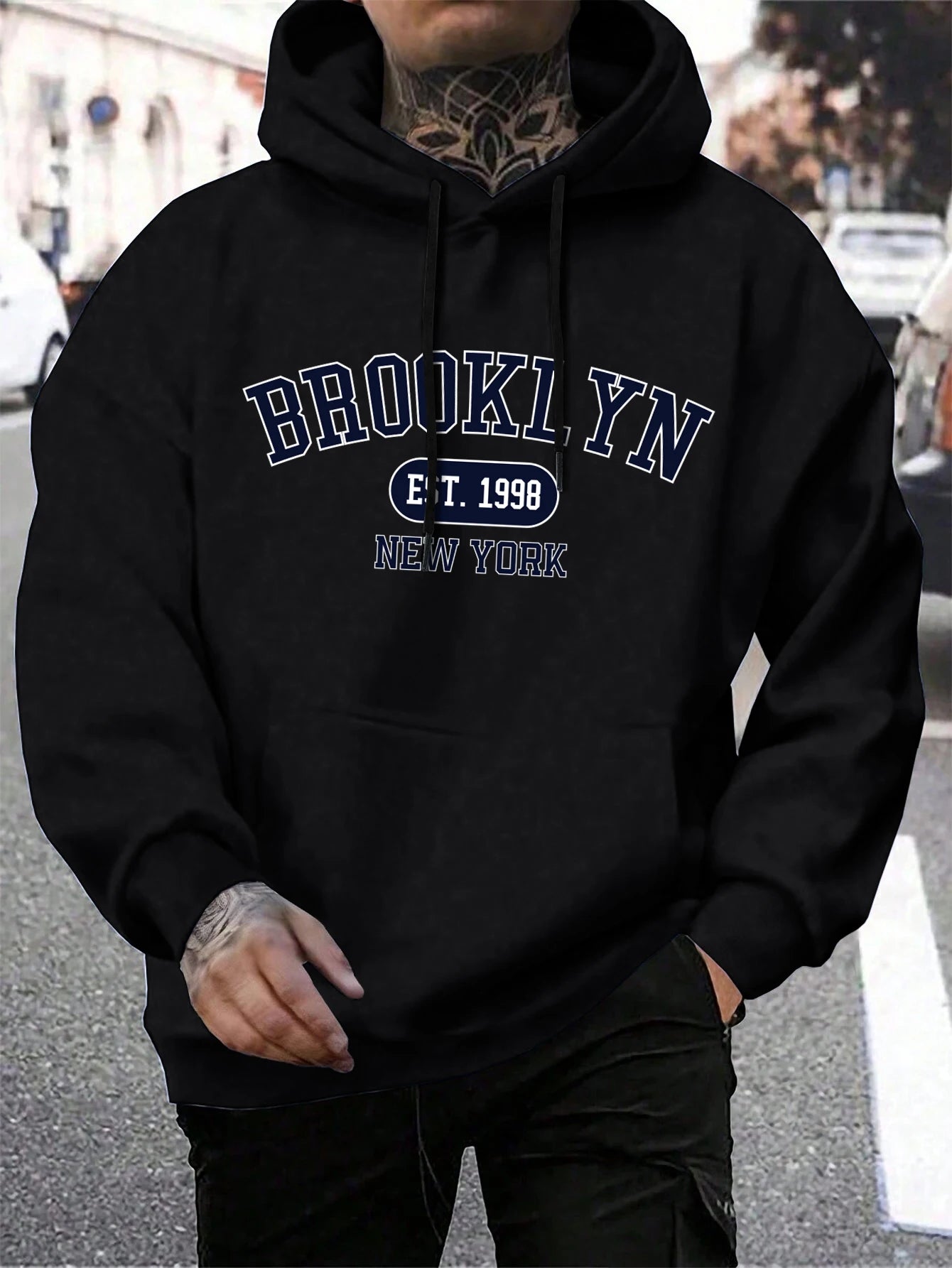 Brooklyn Print Hoodie