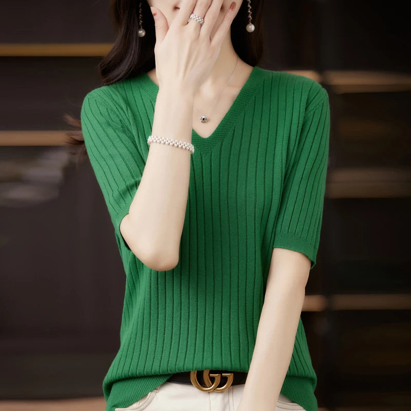 Women’s V-Neck Sweater