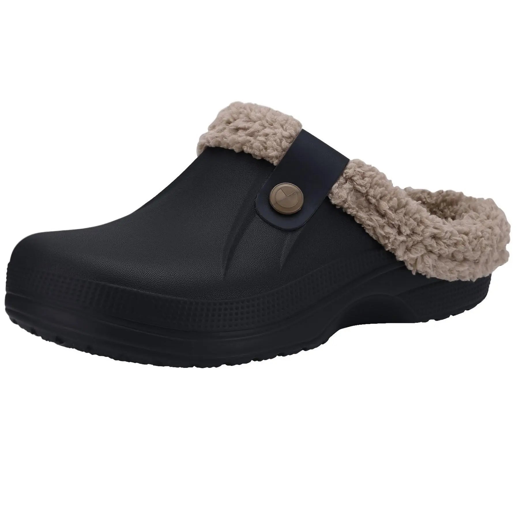 Waterproof Fur Slippers ✅