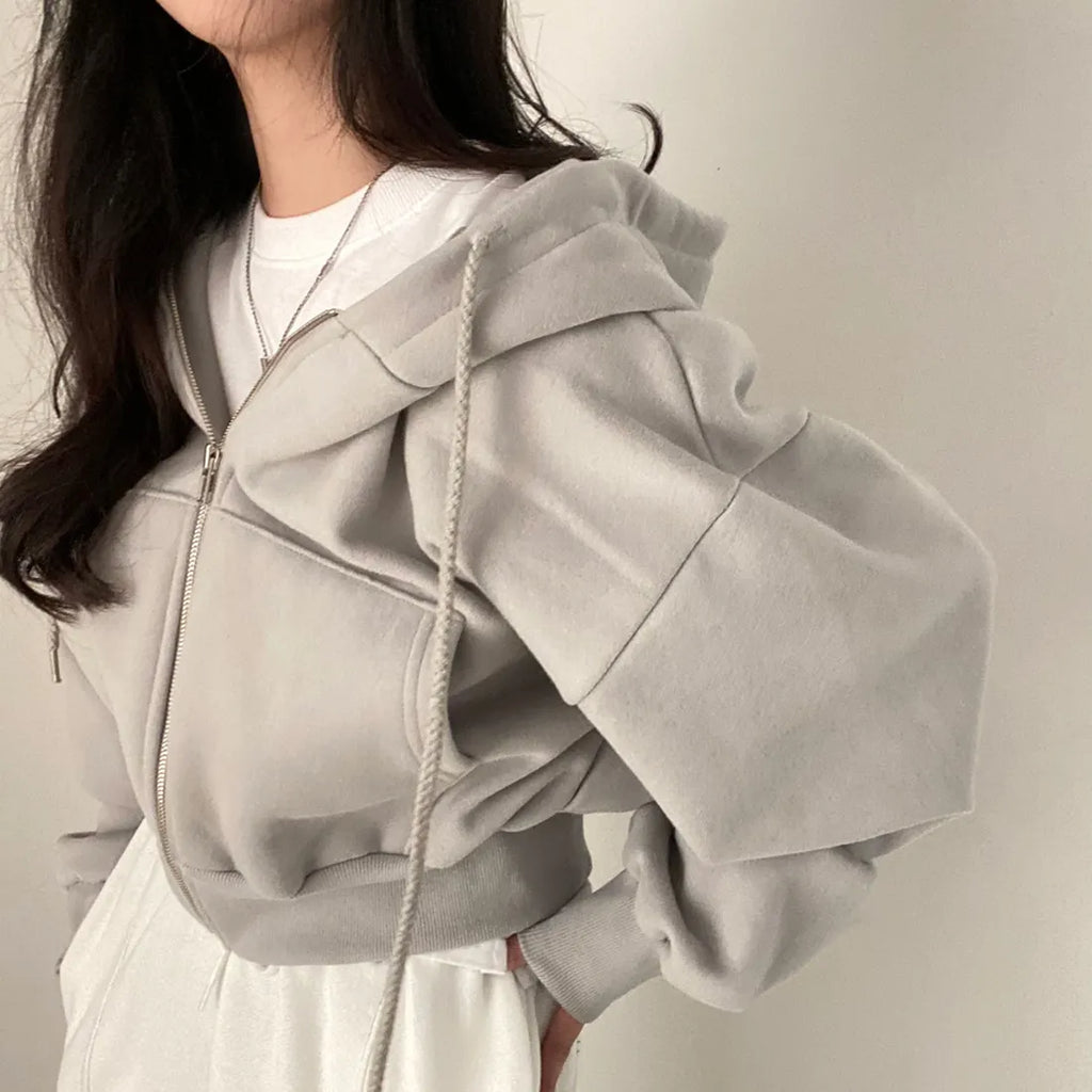 Casual Hood Sweatshirt Women