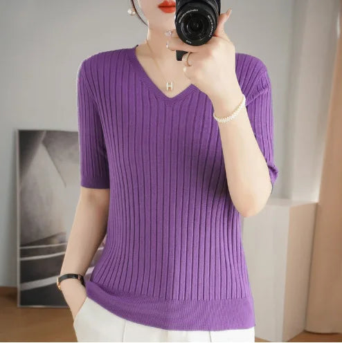 Women’s V-Neck Sweater