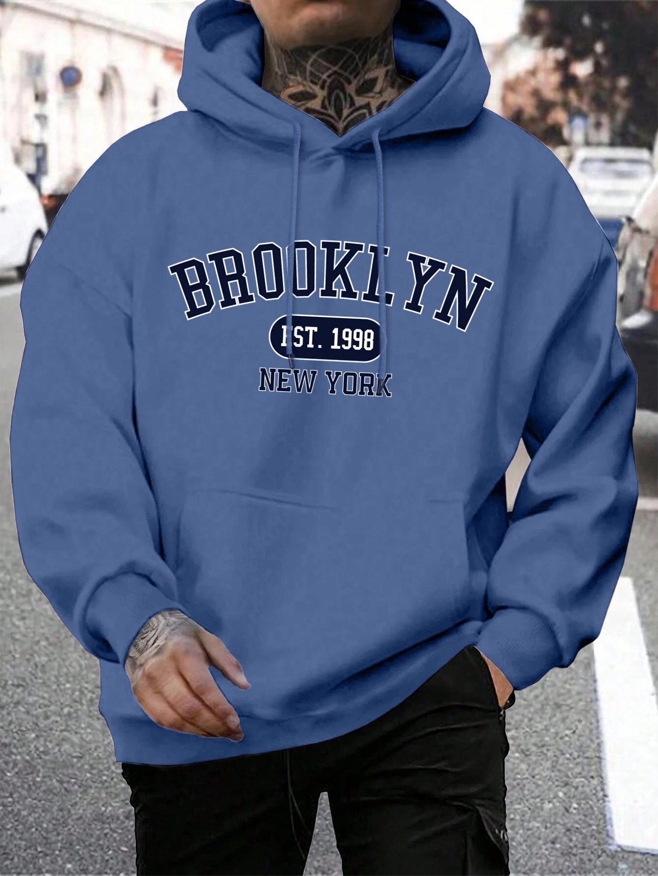 Brooklyn Print Hoodie