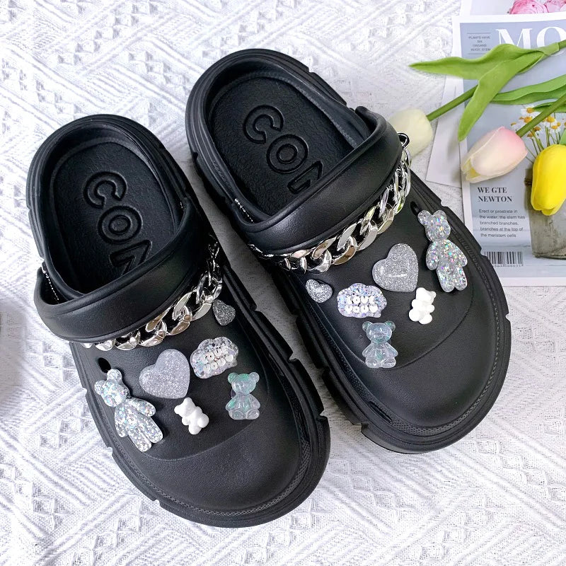 Charm Clog Sandals ✅