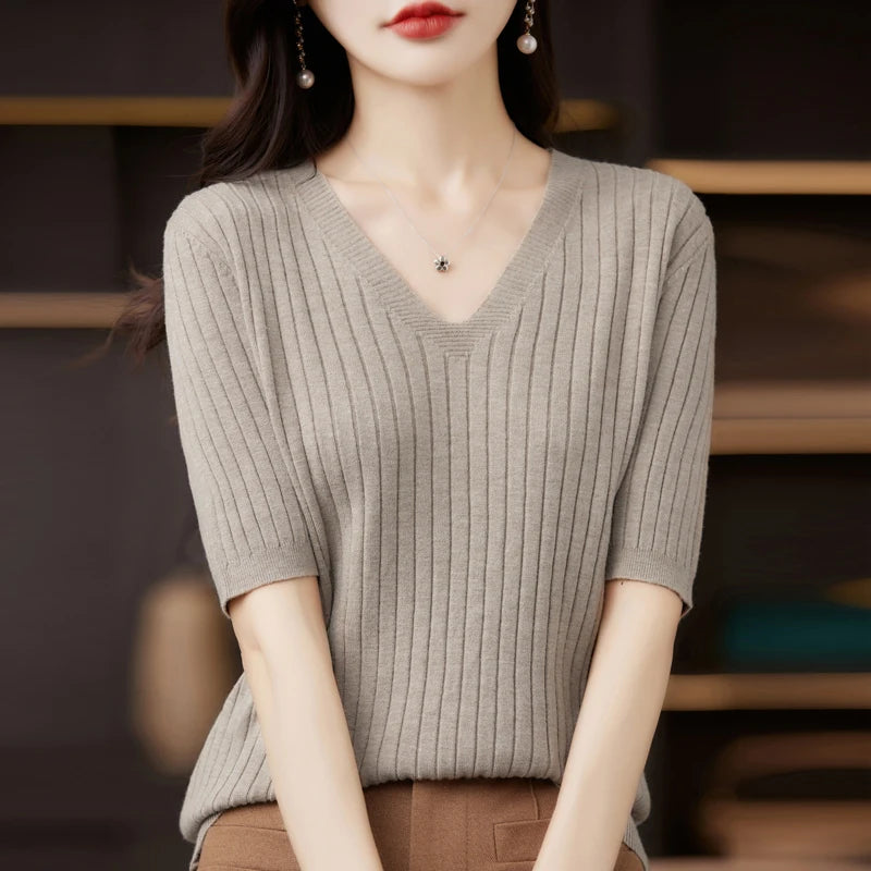 Women’s V-Neck Sweater