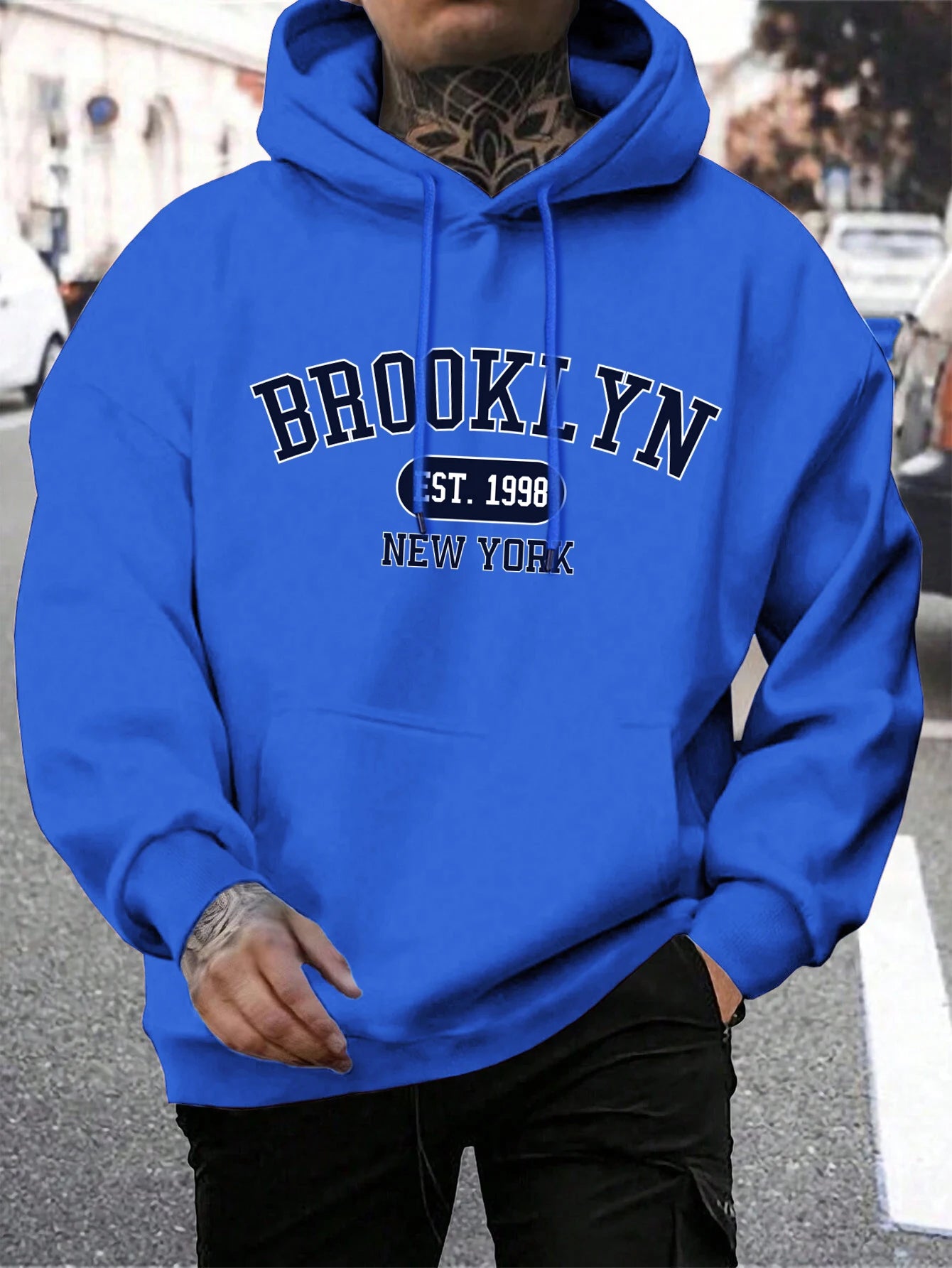 Brooklyn Print Hoodie